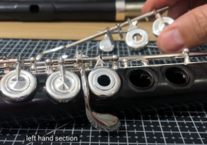 How to take a flute apart